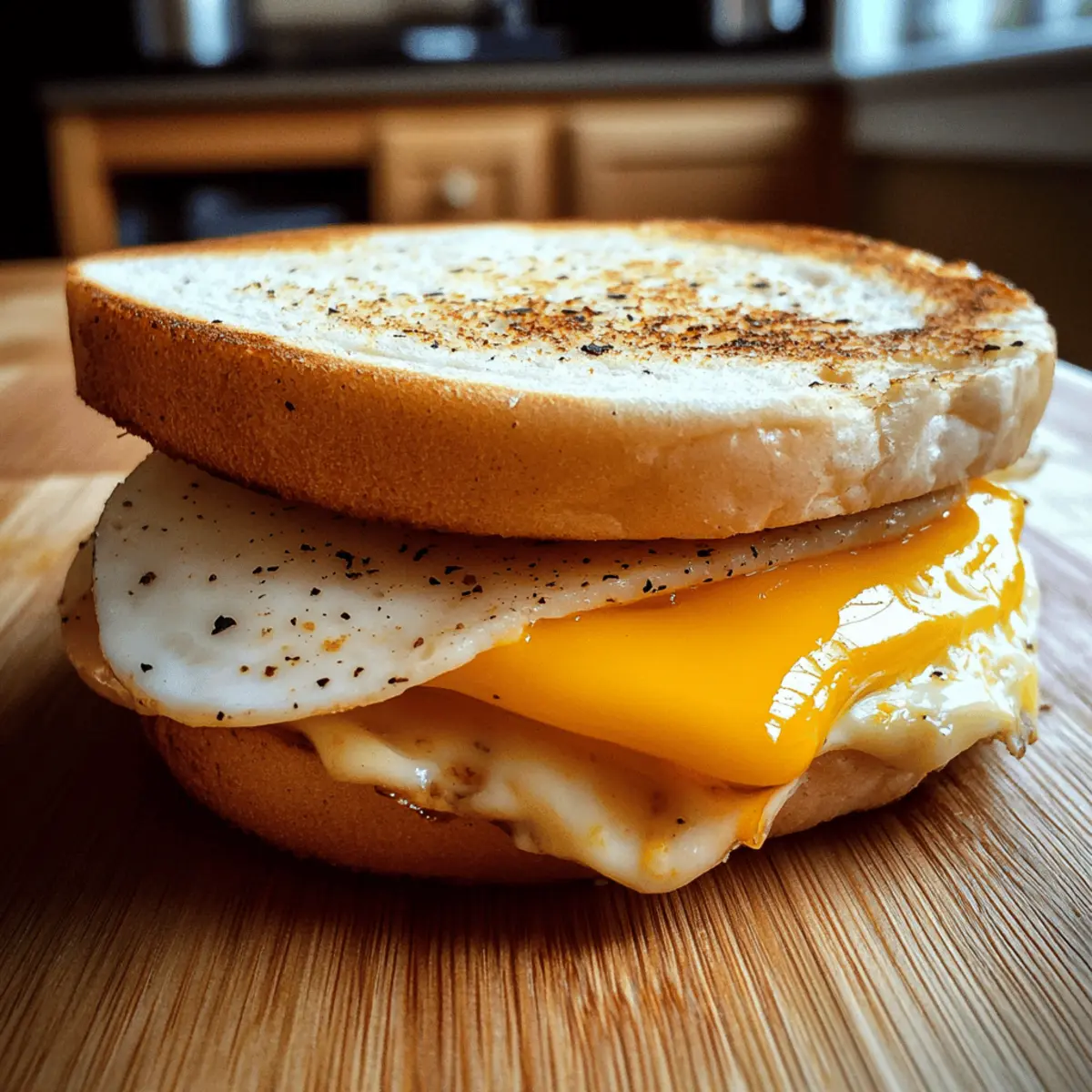 Elevate Busy Mornings: The Quick & Customizable Egg & Cheese Sandwich